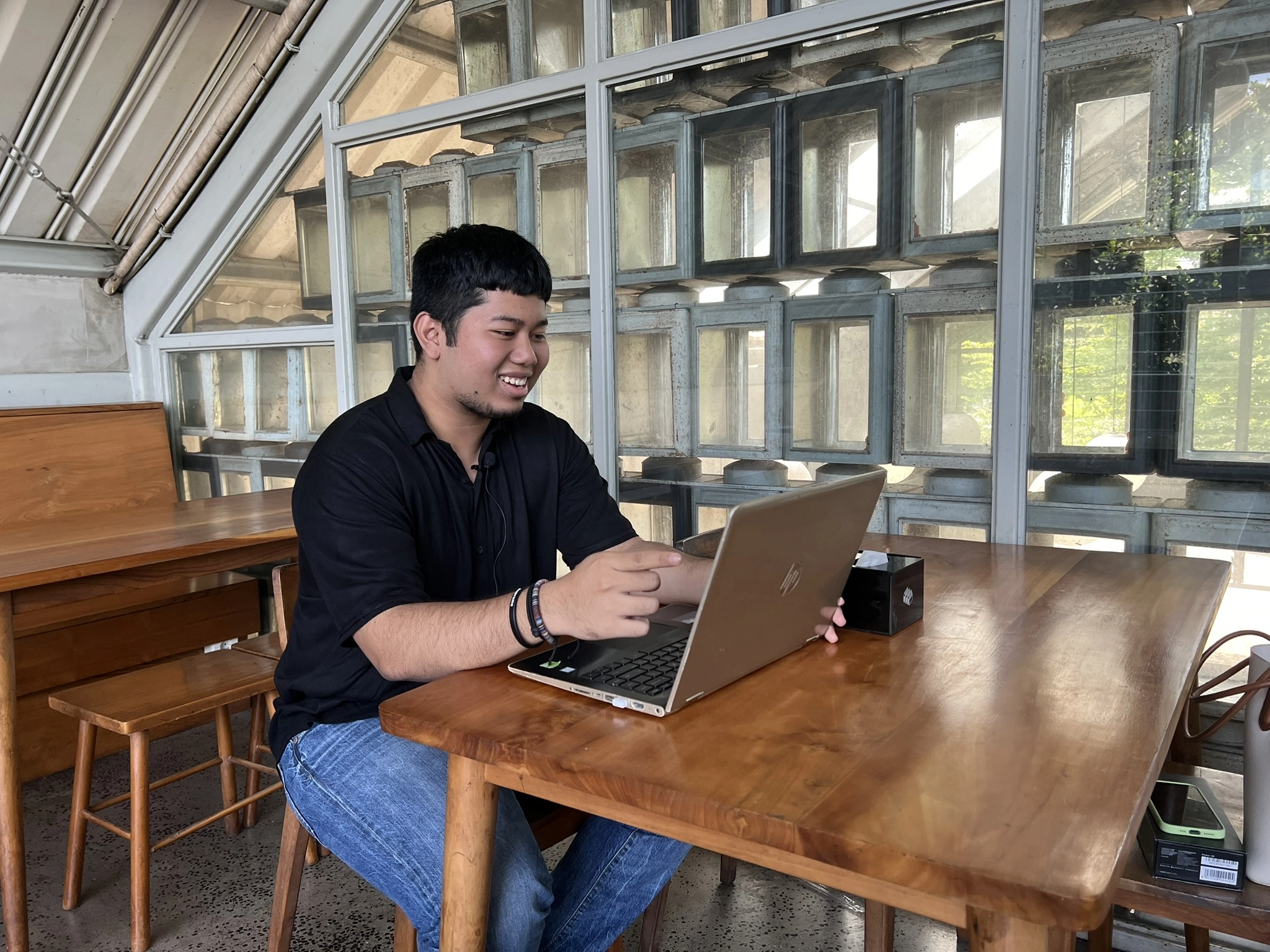 kegiatan belajar online bersama tutor alumni PTN