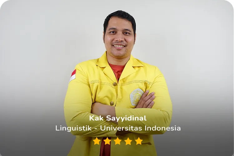 tutor kak sayyidinal UI