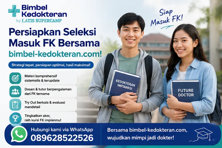Persiapkan Seleksi Masuk FK Bersama bimbel-kedokteran.com