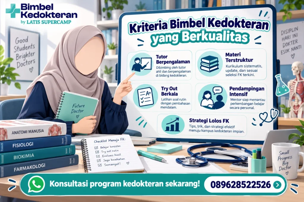 Apa Saja Kriteria Bimbel Kedokteran yang Berkualitas?