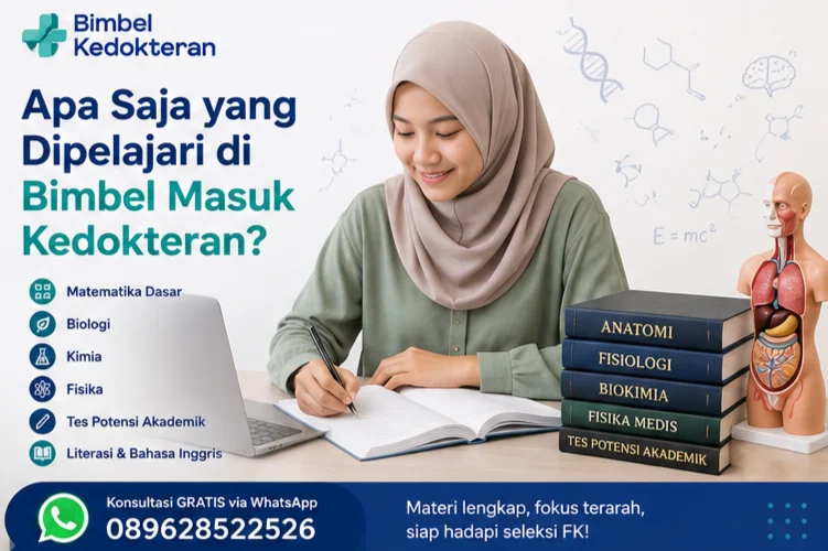 Apa Saja yang Dipelajari di Bimbel Masuk Kedokteran?