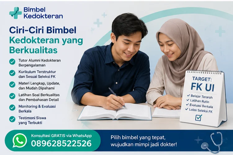 Apa Ciri-Ciri Program Bimbel Kedokteran yang Berkualitas?
