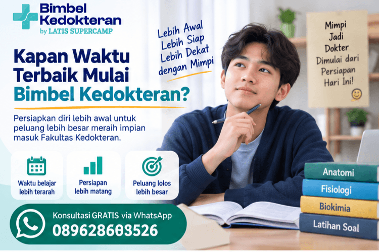 Kapan Waktu Terbaik Mulai Bimbel Kedokteran?
