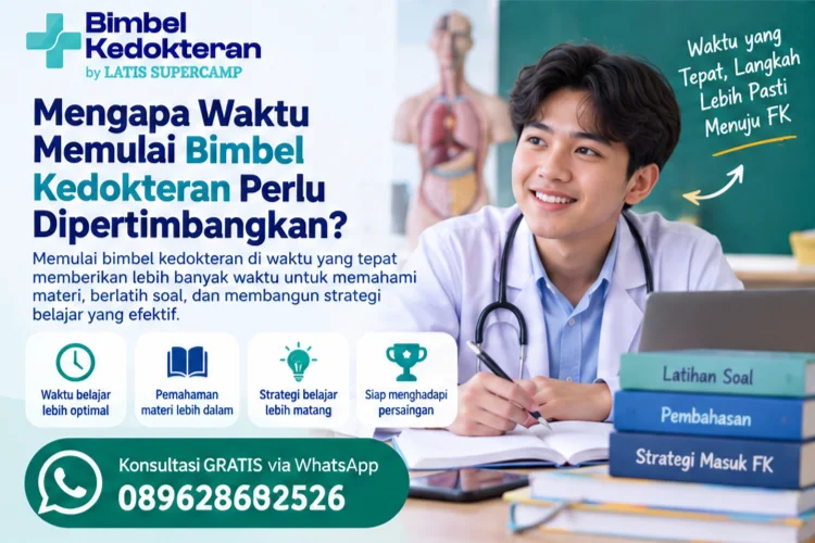 Mengapa Waktu Memulai Bimbel Kedokteran Perlu Dipertimbangkan?