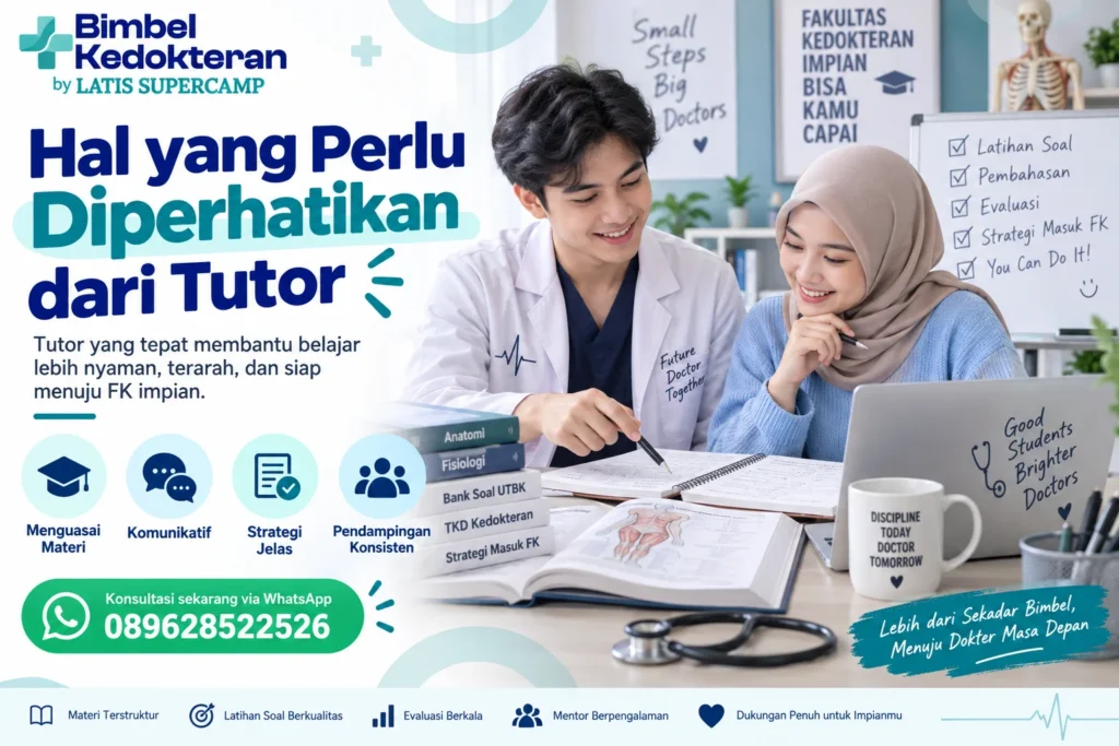 Apa yang Perlu Diperhatikan dari Tutor Bimbel Kedokteran?