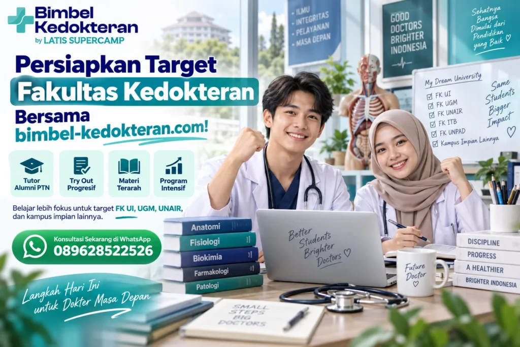 Persiapkan Target Fakultas Kedokteran Bersama bimbel-kedokteran.com!