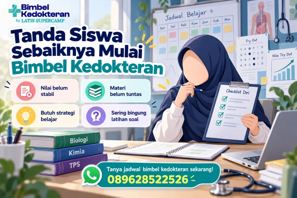 Apa Tanda Siswa Sebaiknya Mulai Bimbel Kedokteran?