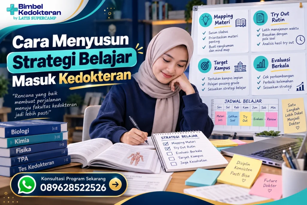 Bagaimana Cara Menyusun Strategi Belajar Masuk Kedokteran?