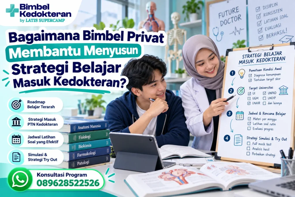 Bagaimana Bimbel Privat Membantu Menyusun Strategi Belajar Masuk Kedokteran?
