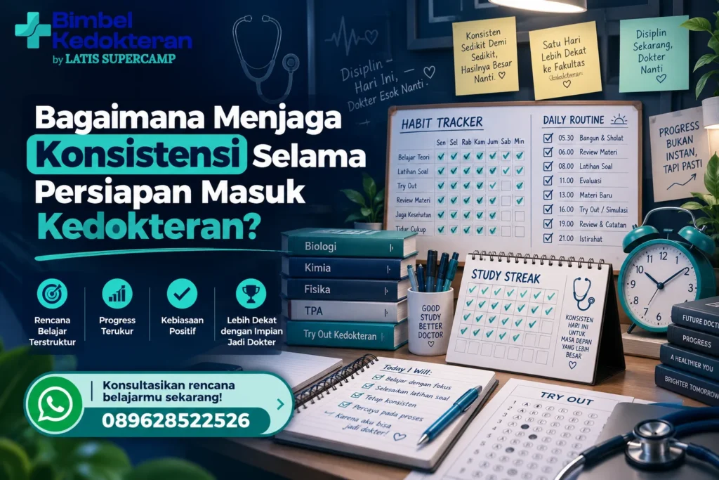 Bagaimana Menjaga Konsistensi Selama Persiapan Masuk Kedokteran?