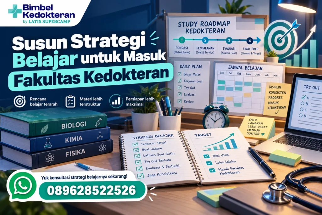 Bagaimana Menyusun Strategi Belajar untuk Masuk Fakultas Kedokteran?