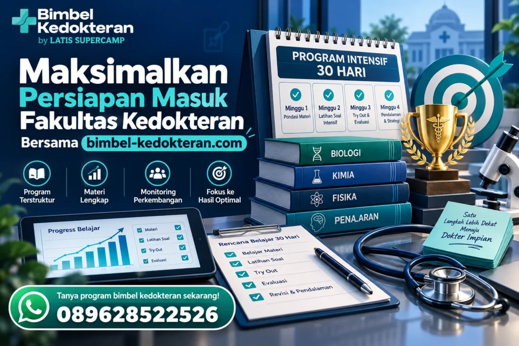 Maksimalkan Persiapan Masuk Fakultas Kedokteran Bersama bimbel-kedokteran.com
